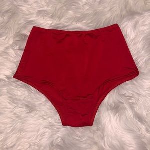 MESHKI high rise swim bottoms!